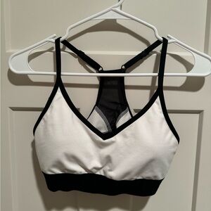 Victoria Secret Pink White Sports Bra